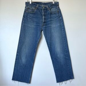 (눈---눈)

Vintage 80s Levis 501 Jeans